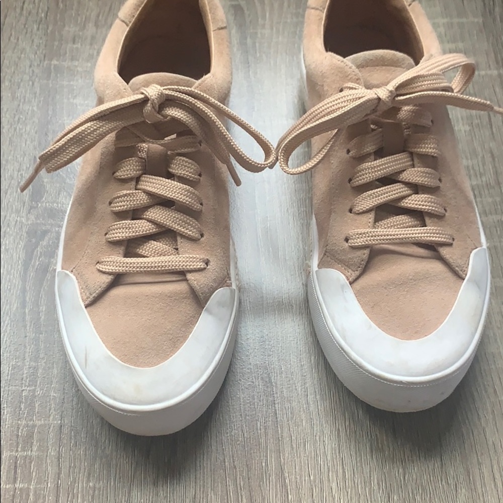 Caslon | Suede Sneakers Baby Pink size 5 - Picture 4 of 8